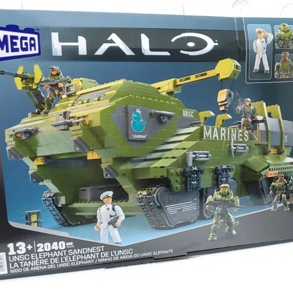 Halo UNSC Elephant Sandnest Set [Includes Master Chief, Sgt. Johnson, Lord Hood - Picture 8 of 11